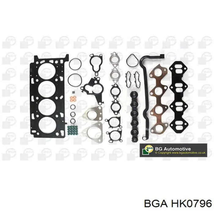 HK0796 BGA kit superior de vedantes de motor