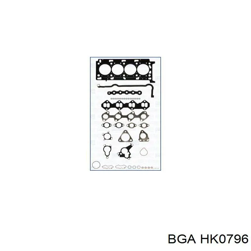 Верхний комплект прокладок двигателя Renault (RVI) 7701477450 цена, от 143.61 USD