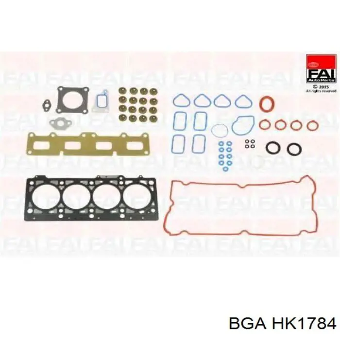 HK1784 BGA Комплект прокладок двигателя верхний