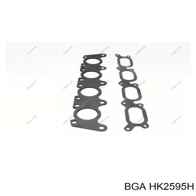 Верхний комплект прокладок двигателя BGA HK2595H цена, от 74.06 USD
