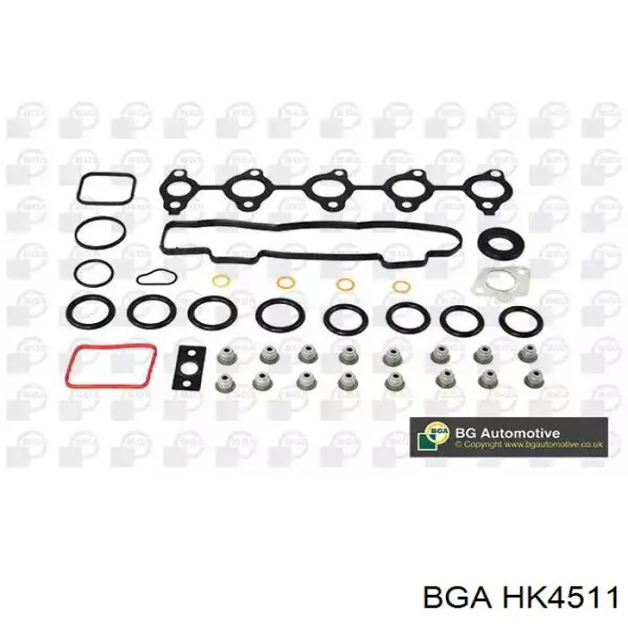 HK4511 BGA Комплект прокладок двигателя верхний