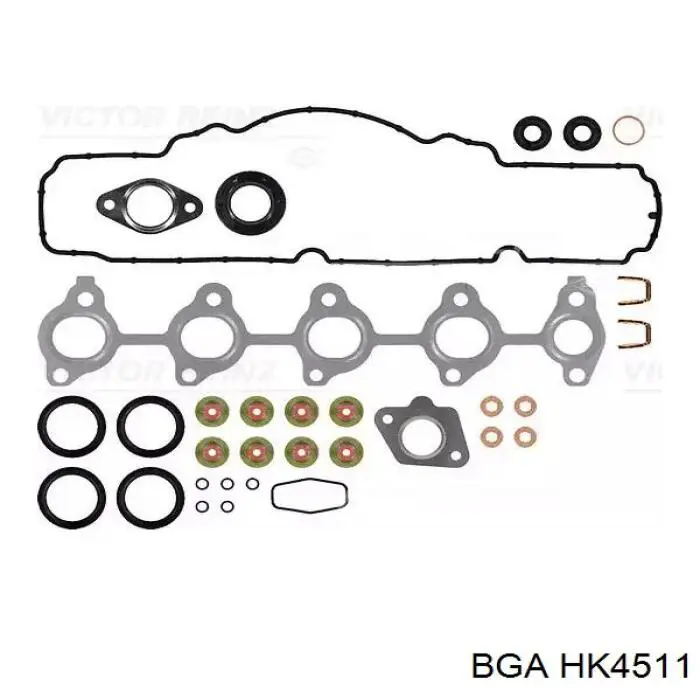 Верхний комплект прокладок двигателя BGA HK4511 цена, от 140.40 USD