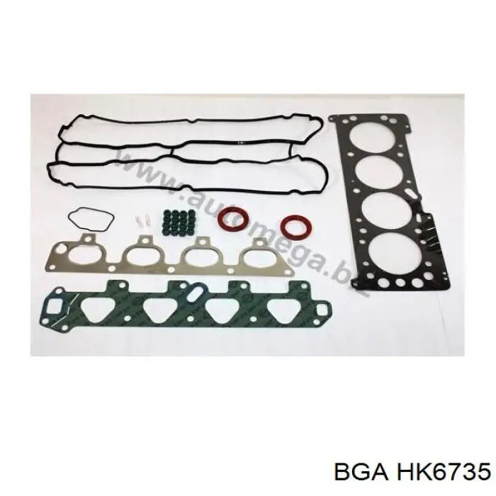 Верхний комплект прокладок двигателя BGA HK6735 цена, от 46.31 USD