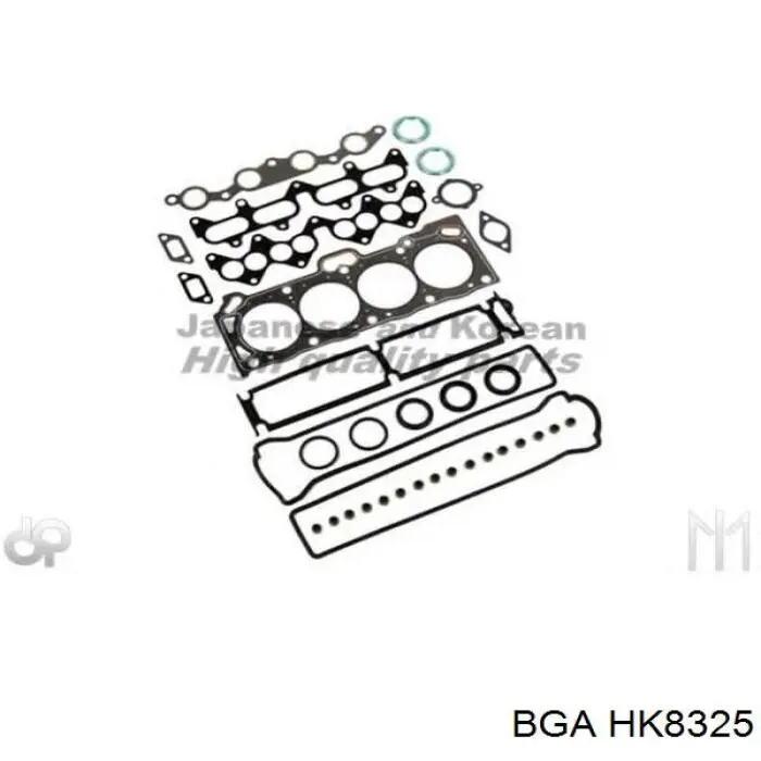 HK8325 BGA Комплект прокладок двигателя верхний