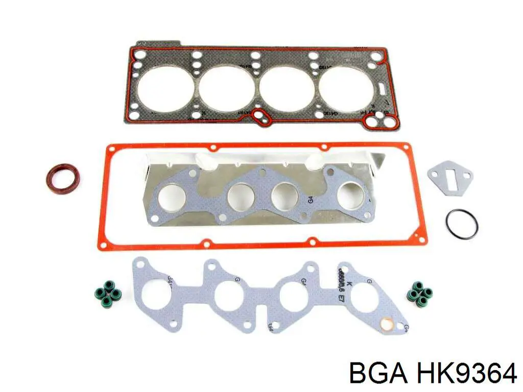 Верхний комплект прокладок двигателя BGA HK9364 цена, от 26.49 USD