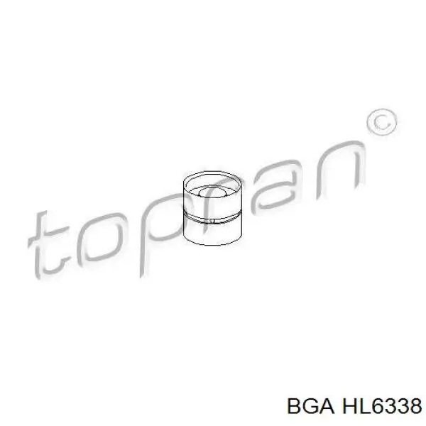 Толкатель клапана гидравлический BGA HL6338 цена, от 5.40 USD