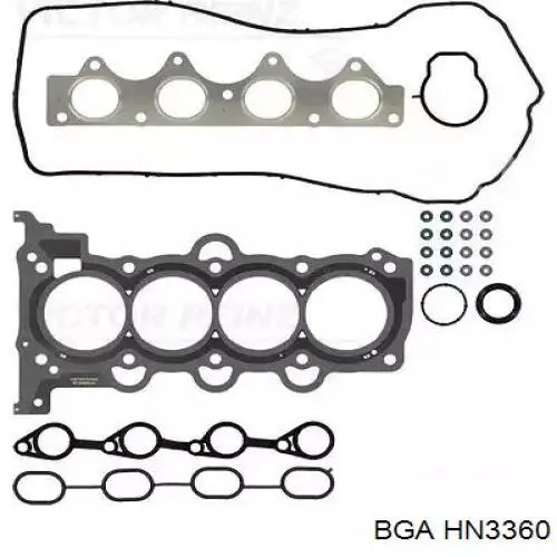 Купить 209202AK10 Hyundai/Kia Верхний комплект прокладок двигателя