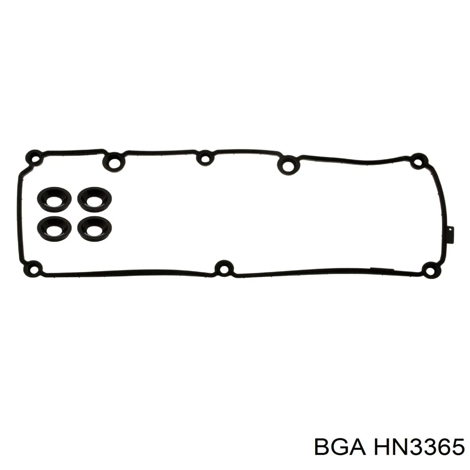 HN3365 BGA комплект прокладок двигателя верхний