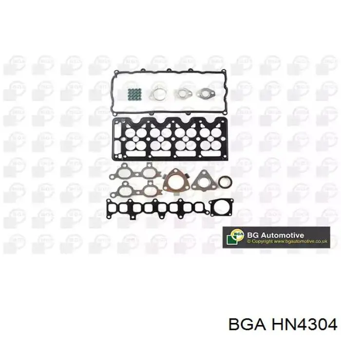 HN4304 BGA kit superior de vedantes de motor