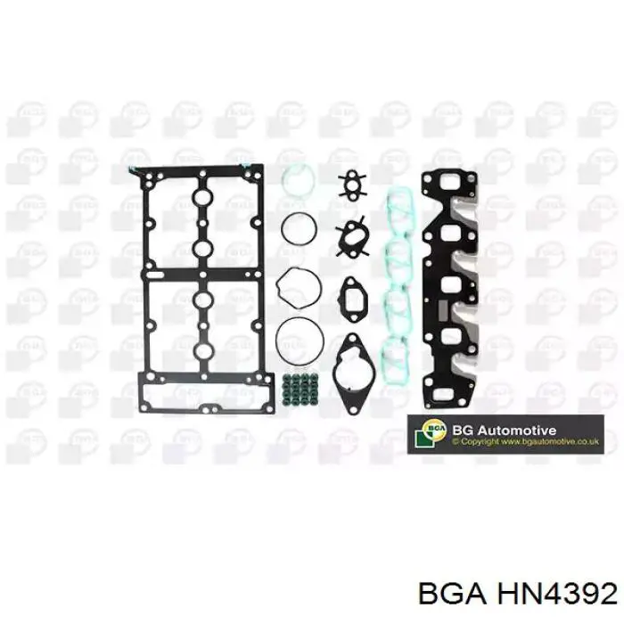 HN4392 BGA kit superior de vedantes de motor