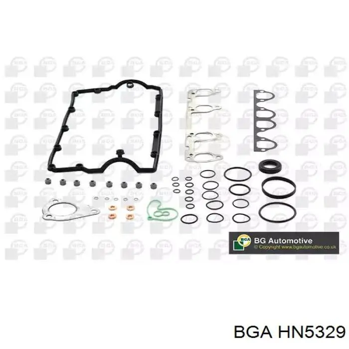HN5329 BGA комплект прокладок двигателя верхний