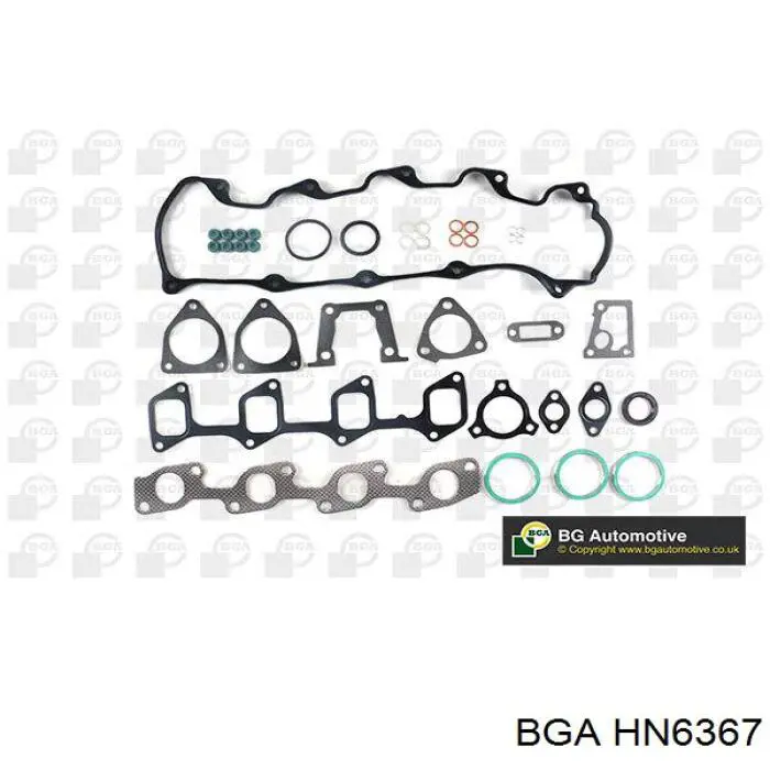 HN6367 BGA комплект прокладок двигателя верхний