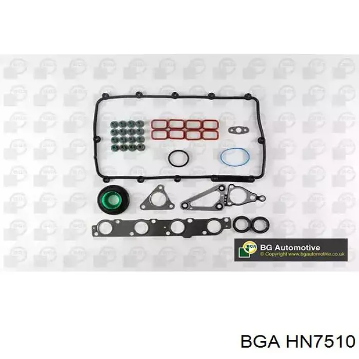 HN7510 BGA Комплект прокладок двигателя верхний