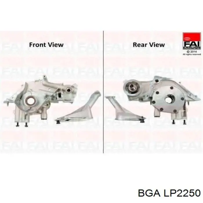 Помпа масляная BGA LP2250 цена, от 63.29 USD