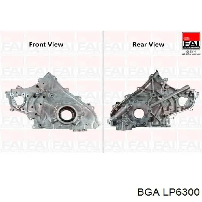 Помпа масляная BGA LP6300 цена, от 112.75 USD