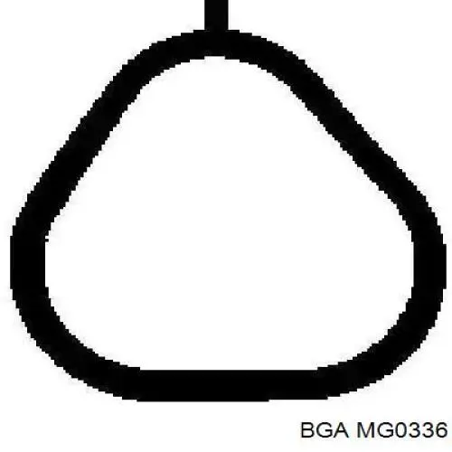 MG0336 BGA прокладка впускного коллектора