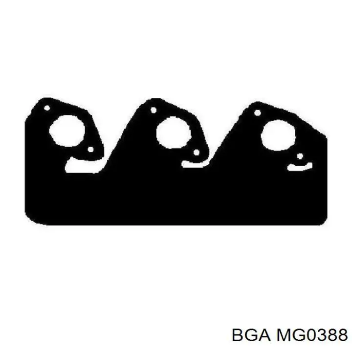 MG0388 BGA прокладка коллектора