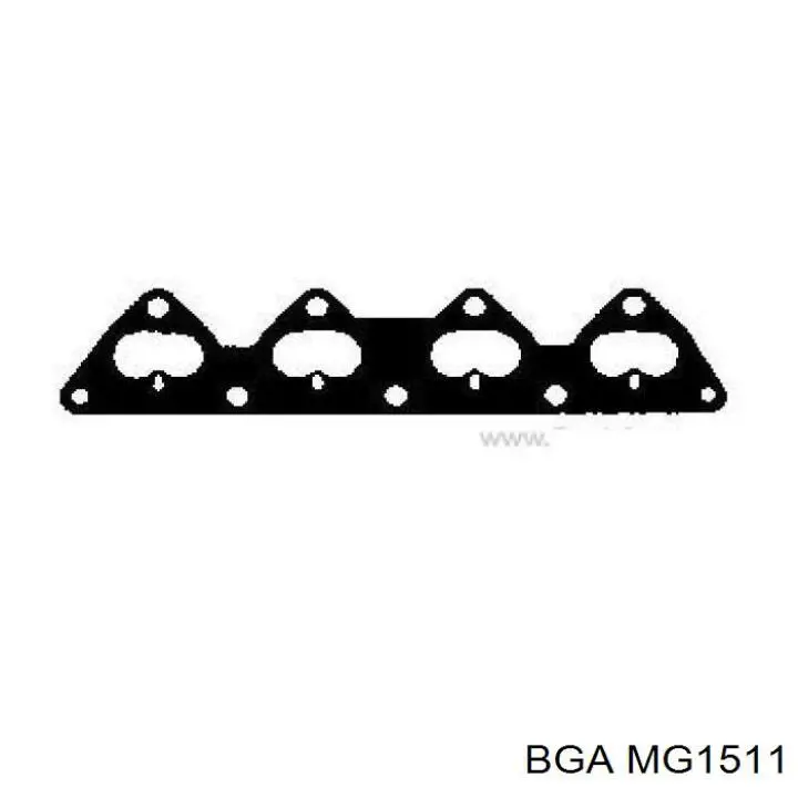 Прокладка коллектора выпускного BGA MG1511 цена, от 2.38 USD
