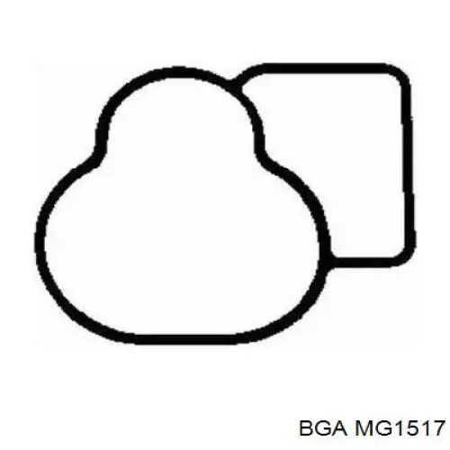 MG1517 BGA прокладка впускного коллектора