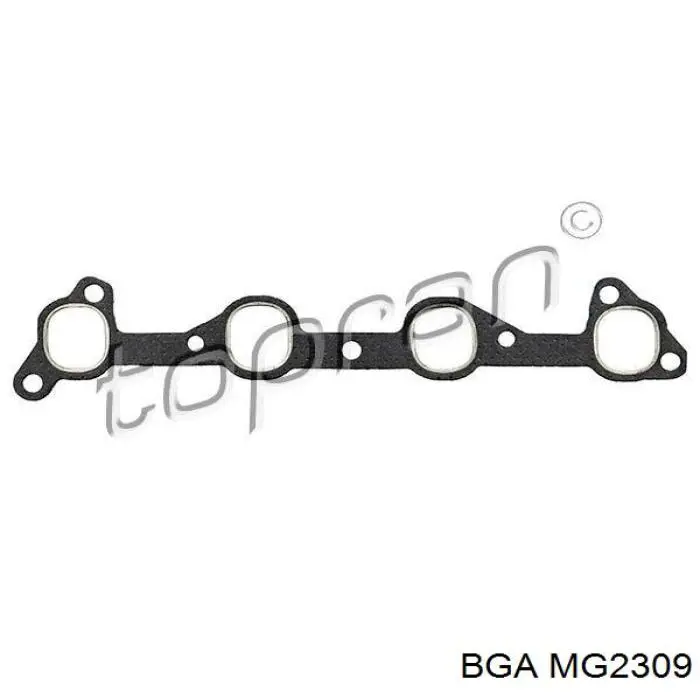 Прокладка коллектора выпускного Opel 0850608 цена, от 4.87 USD