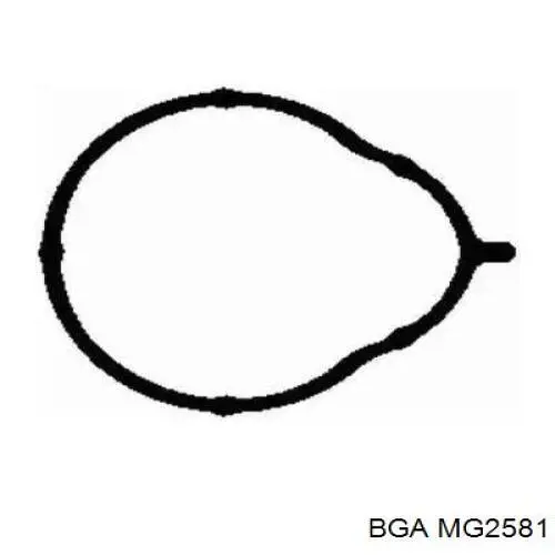 MG2581 BGA прокладка крышки маслозаливной горловины