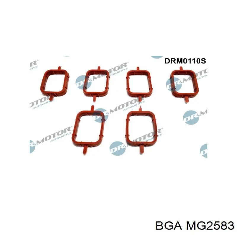 Прокладка коллектора впуск BGA MG2583