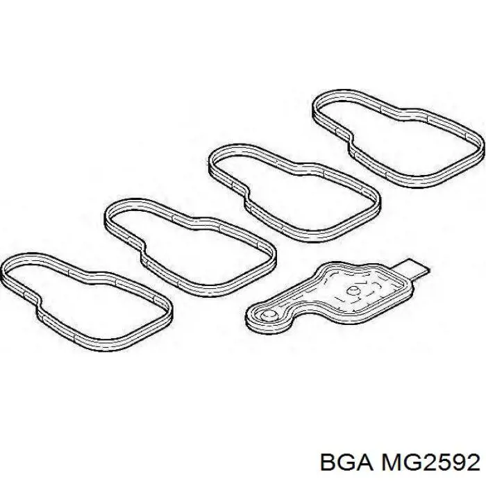 Прокладка всасывающего коллектора Ford Galaxy I VY минивэн (WGR) (2000 - 2006) цена, от 3.57 USD