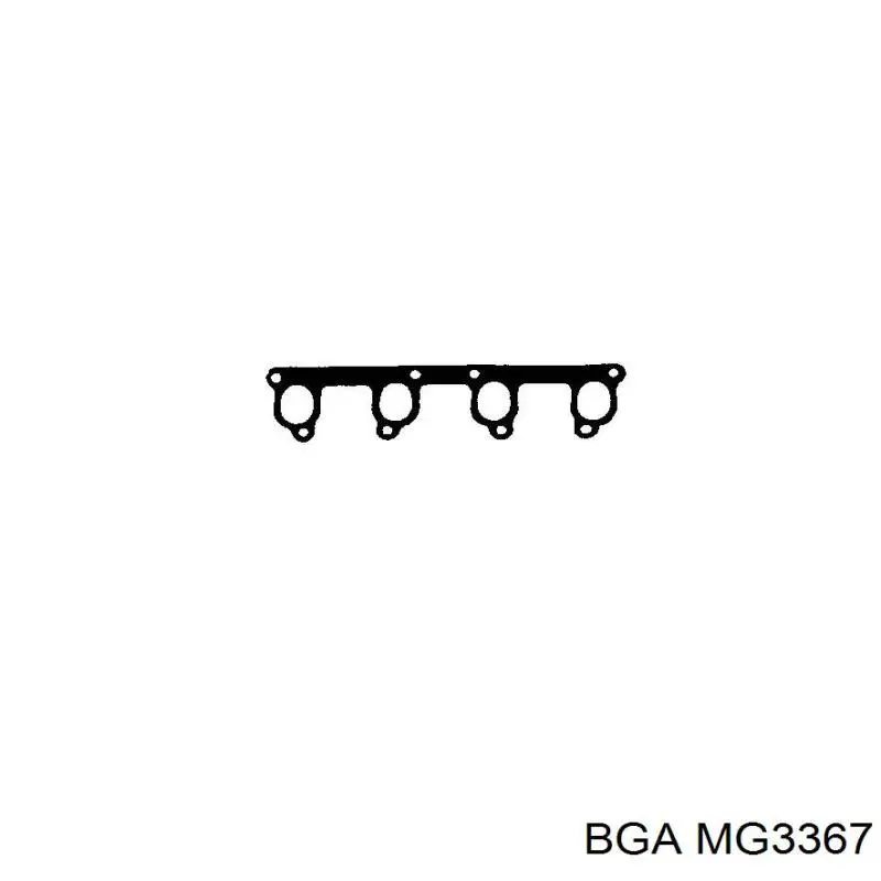 Прокладка впускного колектора MG3367 BGA