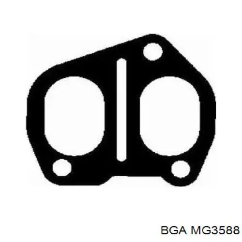 MG3588 BGA прокладка коллектора