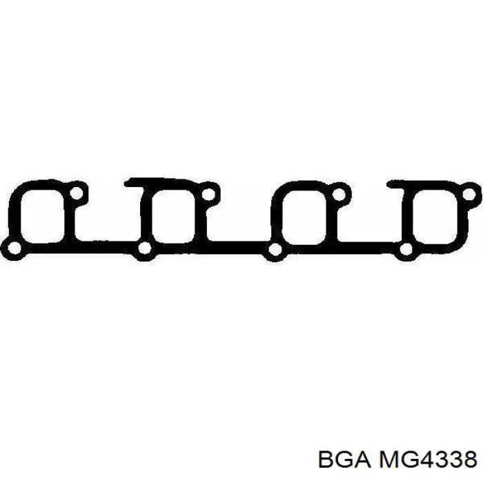 Прокладка всасывающего коллектора BGA MG4338 цена, от 1.45 USD