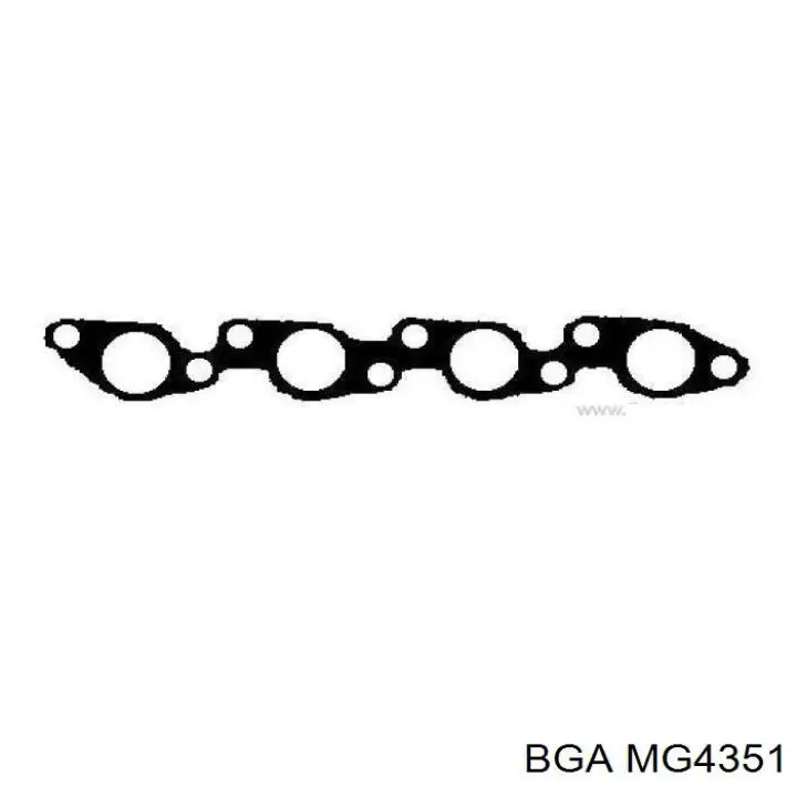 Прокладка випускного колектора MG4351 BGA