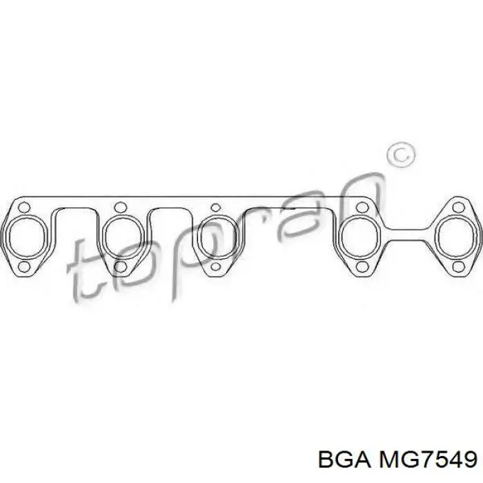 Купить MG7549 BGA Прокладка коллектора