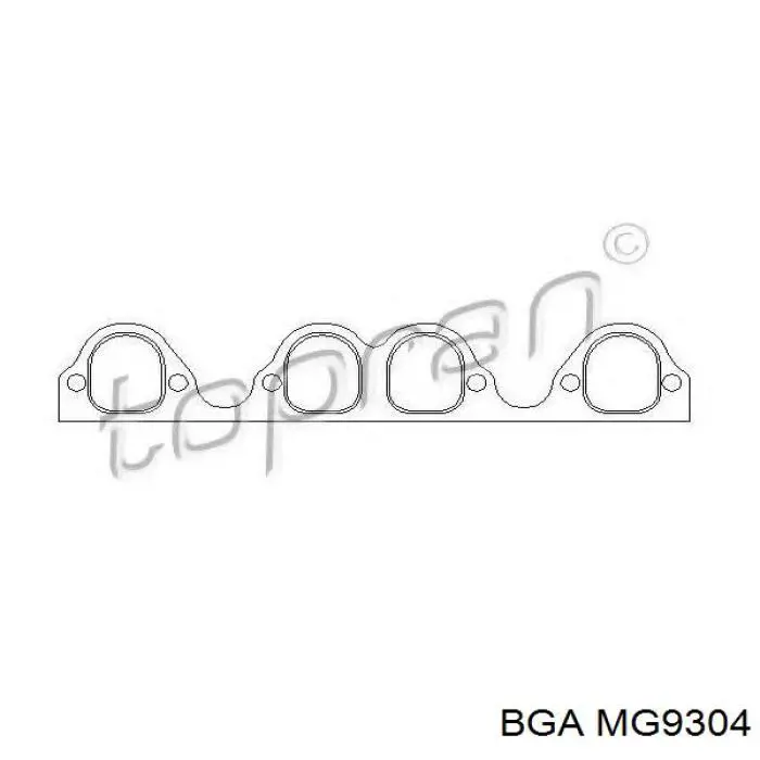 Junta, colector de admisión MG9304 BGA
