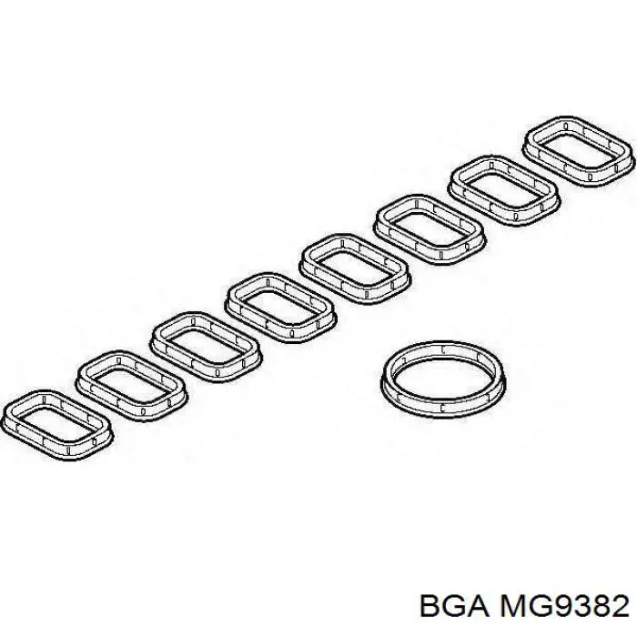 Compre MG9382 BGA Vedante de tubo coletor de admissão