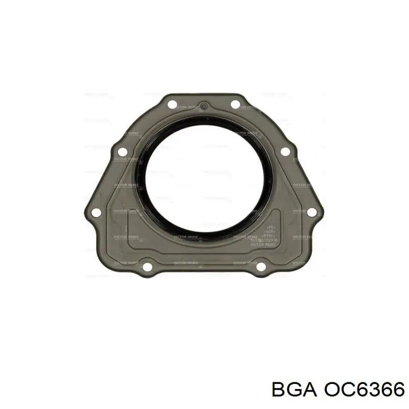 OC6366 BGA сальник коленвала двигателя задний