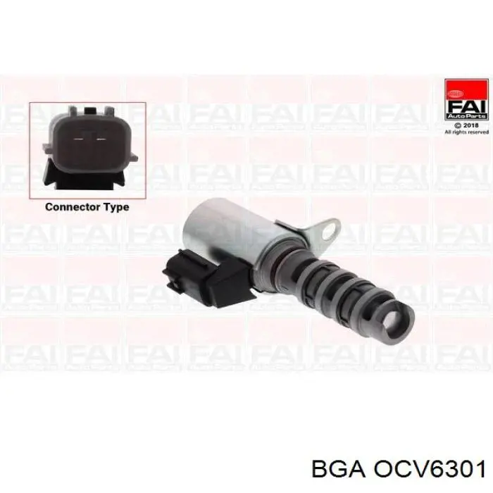 Клапан электромагнитный положения (фаз) распредвала левый BGA OCV6301 цена, от 28.81 USD