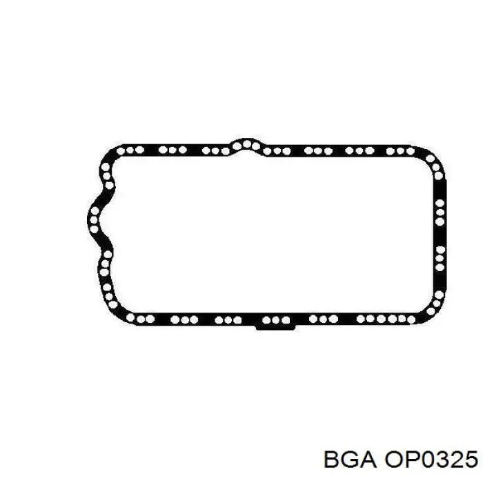 OP0325 BGA прокладка поддона картера двигателя