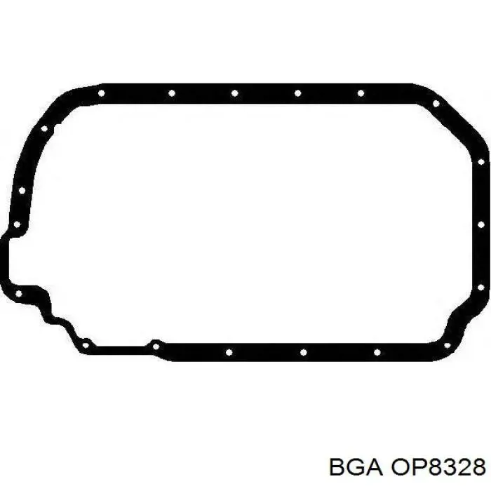 OP8328 BGA прокладка поддона картера двигателя