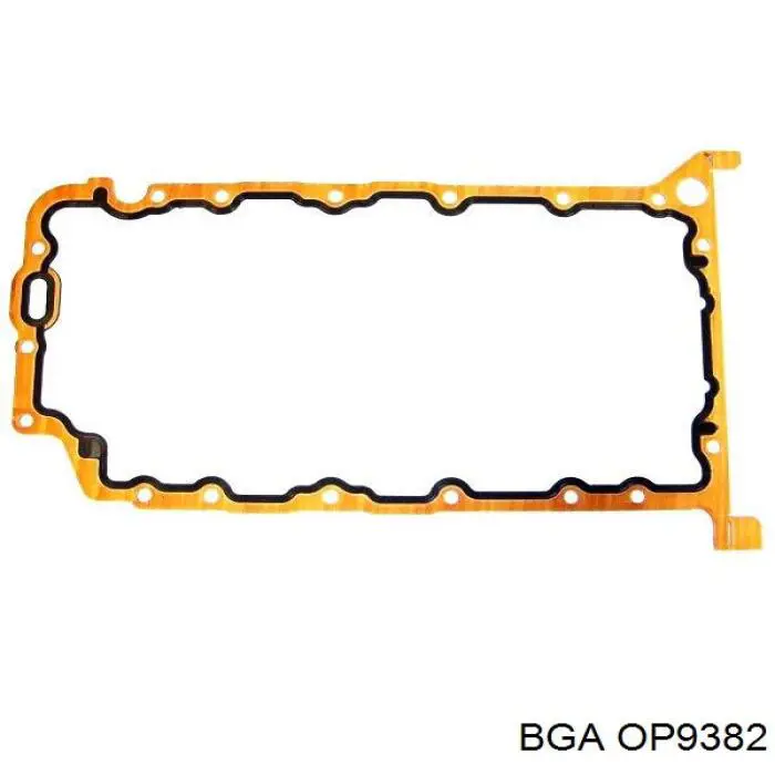 Прокладка поддона картера двигателя верхняя OP9382 BGA
