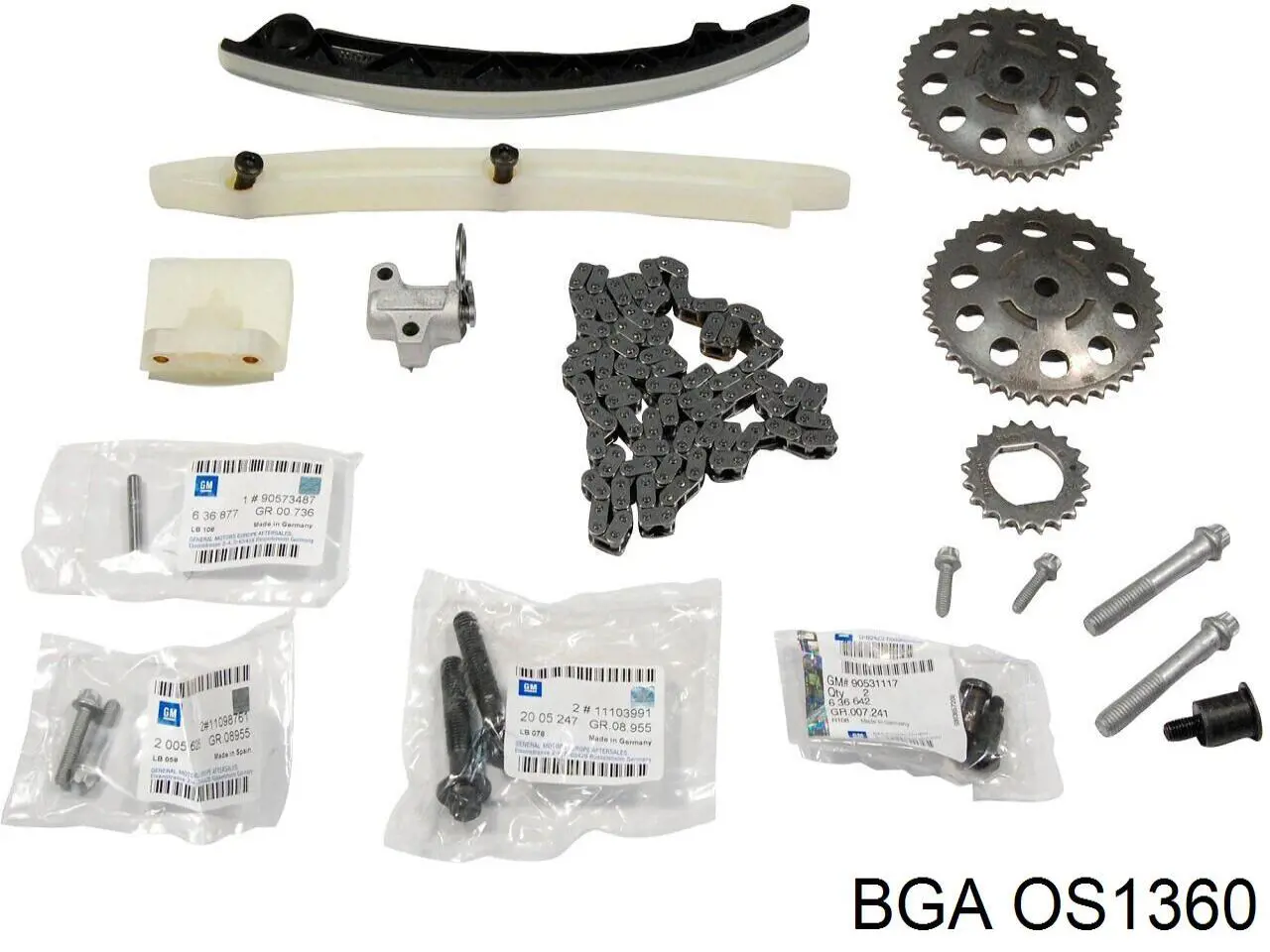 Сальник коленчатого вала BGA OS1360 цена, от 2.87 USD