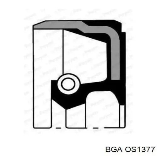 Сальник коленвала двигателя задний OS1377 BGA