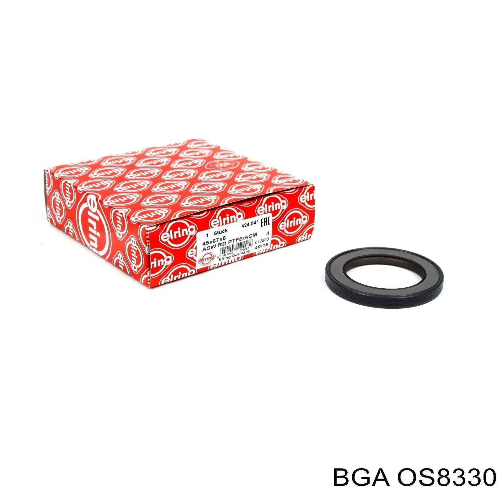 Vedação dianteira de cambota de motor BGA OS8330 preço, a partir de 13,82 USD