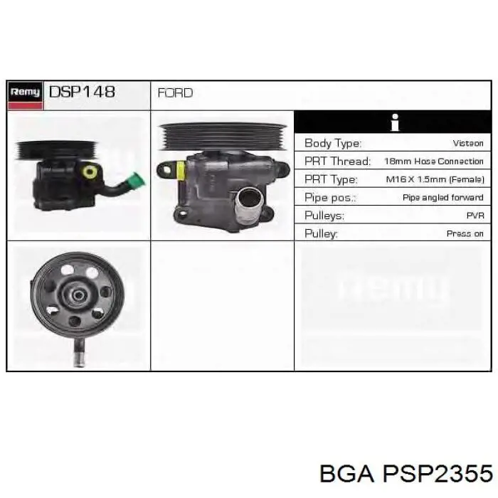 Купить PSP2355 BGA Насос рулевого управления