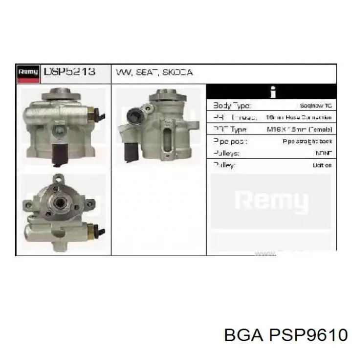 Купить PSP9610 BGA Насос рулевого управления