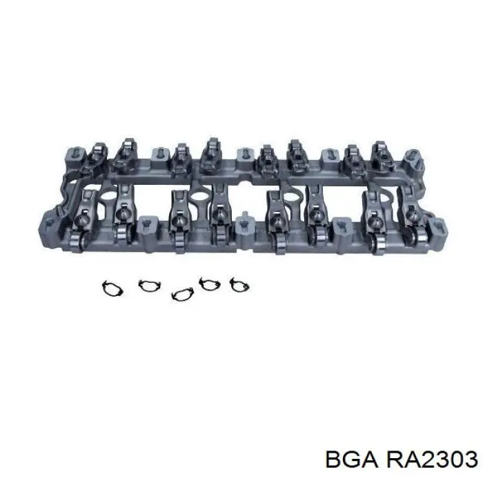 LR034071 Land Rover блок коромысел / клапанных рычагов (постель)