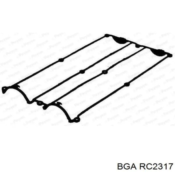 Прокладка клапанной крышки двигателя BGA RC2317