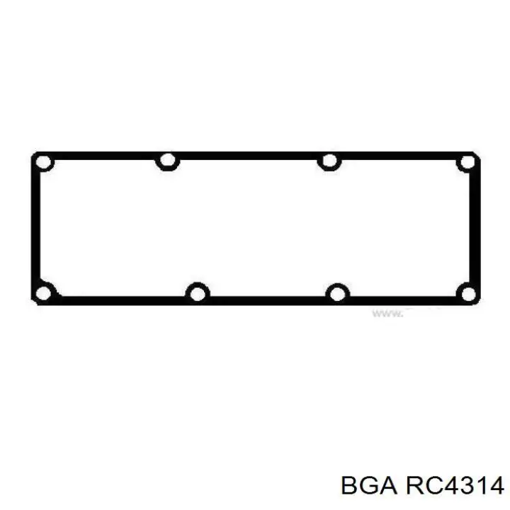 RC4314 BGA прокладка клапанной крышки