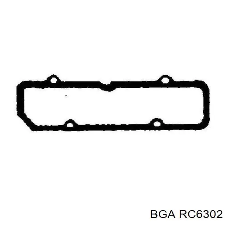 RC6302 BGA прокладка клапанной крышки