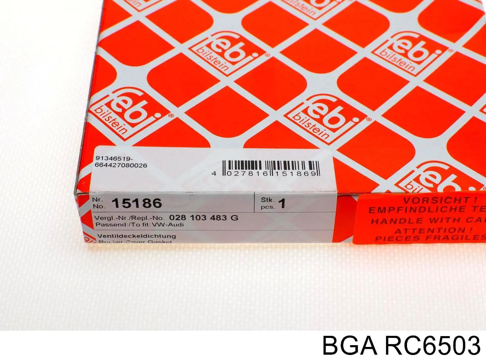 Прокладка клапанной крышки RC6503 BGA