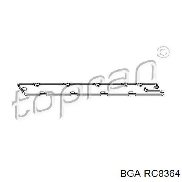 Junta, tapa de culata de cilindro derecha RC8364 BGA